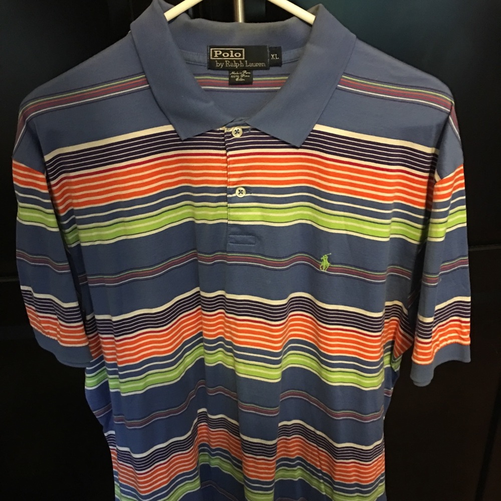 Polo Ralph Lauren Striped Short-Sleeve Polo
